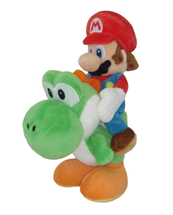 Super Mario Plush: Mario Riding Yoshi